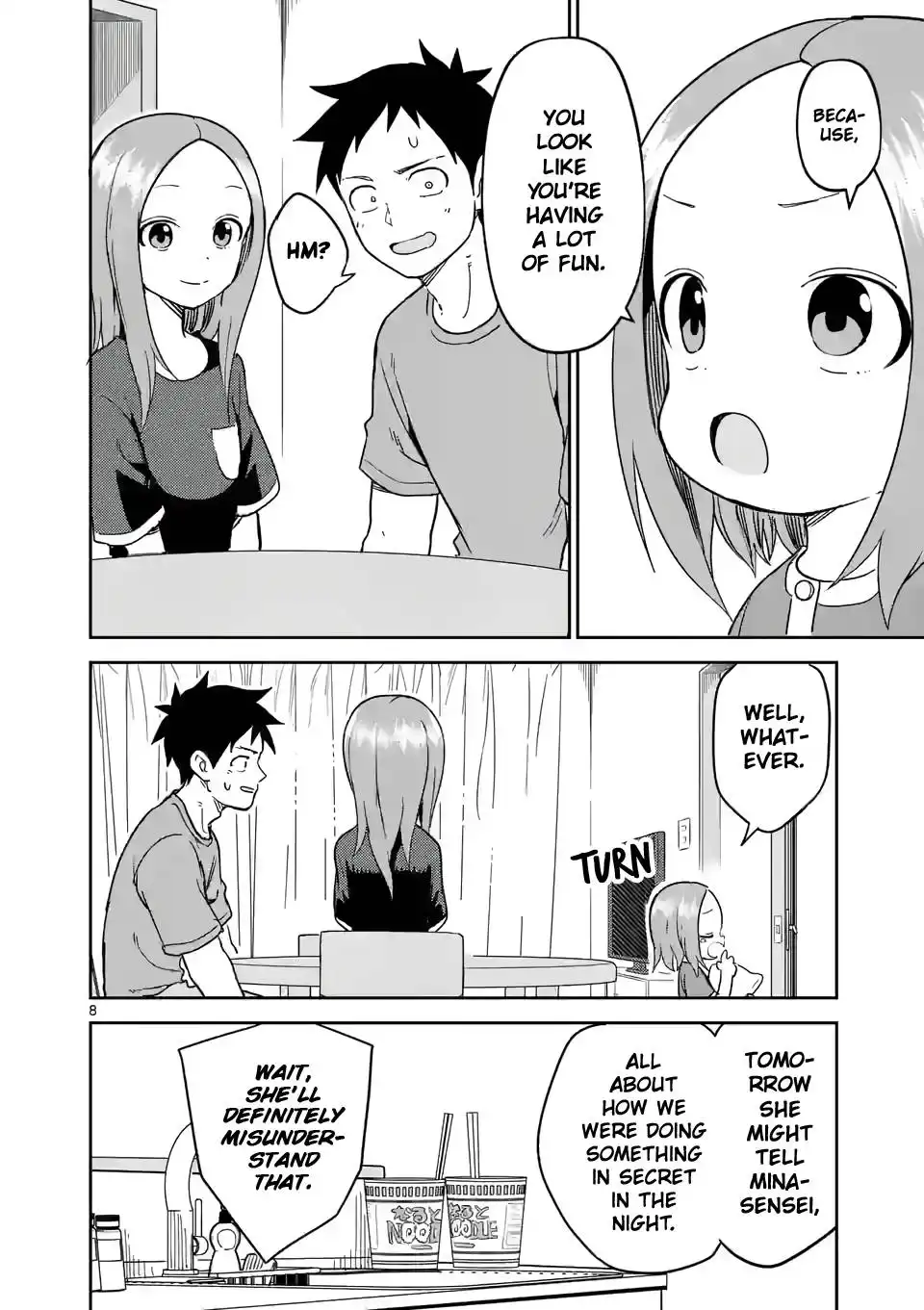 Karakai Jouzu no (Moto) Takagi-san Chapter 235 8